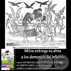 Mitre entrega su alma a los demonios del infierno